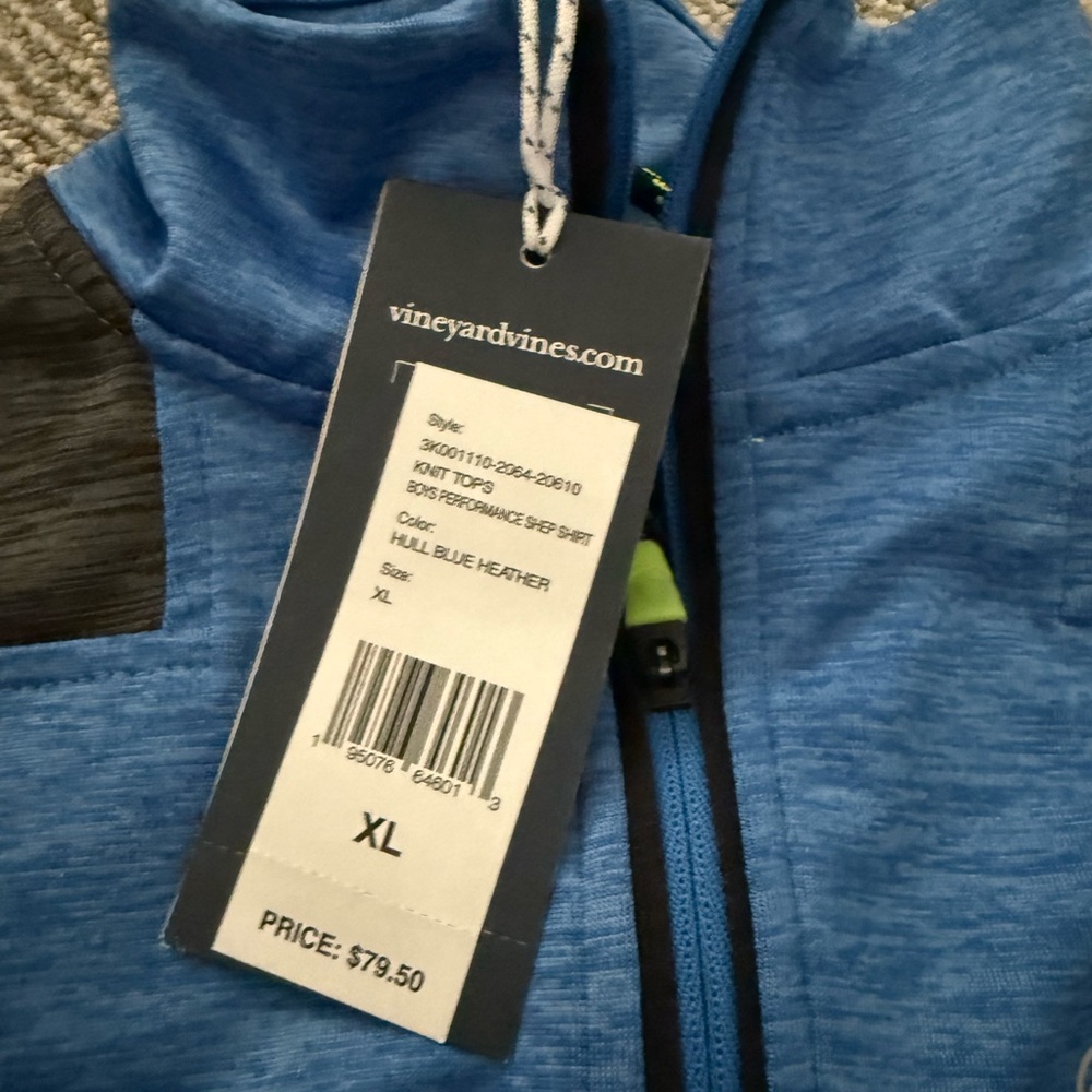 Vineyard Vines Hull Blue Heather Jacket